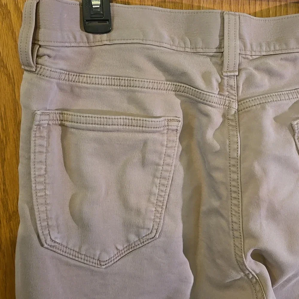 Banana Replublic Traveler Athletic Tapered Fit Khaki Jeans 5 pkt Men 36Wx27L
